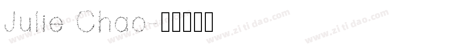 Julie Chao字体转换